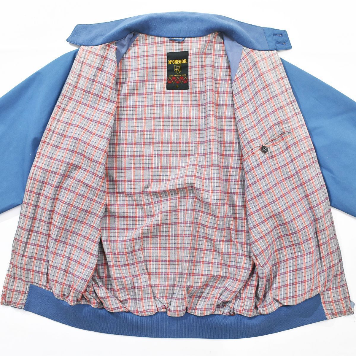 80s 90s McGREGOR マクレガー　千鳥格子　ウールスイングトップ 古着 80's〜90's/80年代〜90年代 ヴィンテージ マクレガー McGREGOR