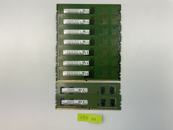 ②動作品 SAMSUNG PC4-2666V 8GB 2枚 16GB DDR4-21300 【公式通販】