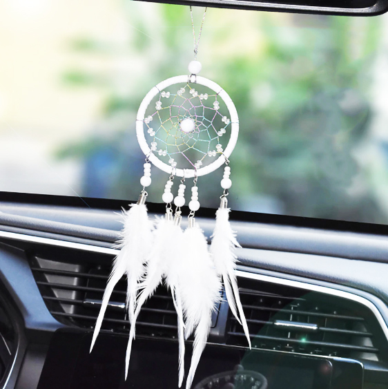 ドリームキャッチャー 車 カー用品 ルームミラー アクセサリー 飾り 羽 おしゃれ プレゼント ハンドメイド 雑貨 ホワイト 丸 円 パネル タペストリー 売買されたオークション情報 Yahooの商品情報をアーカイブ公開 オークファン Aucfan Com