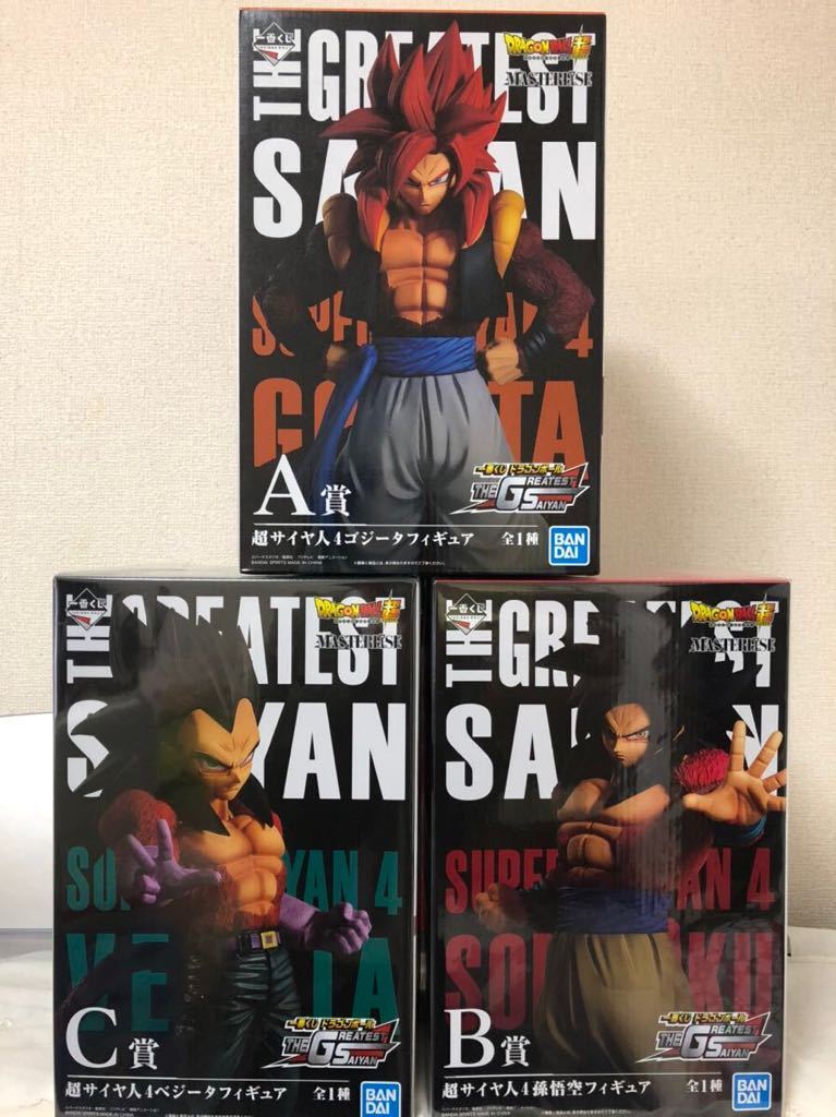 最新作，新品 ドラゴンボール 一番くじgreatest saiyan フィギュアABC賞 セット(ドラゴンボール)｜売買されたオークション情報、yahooの商品情報をアーカイブ公開 - オークファン その他