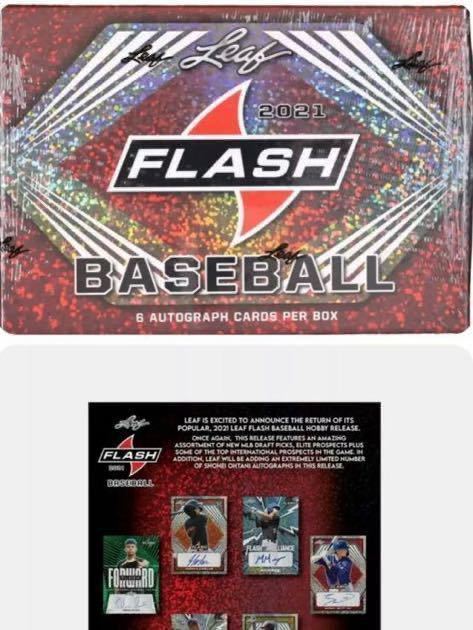 25枚限定 2021 Leaf Flash Baseball 大谷翔平 直筆サインカード