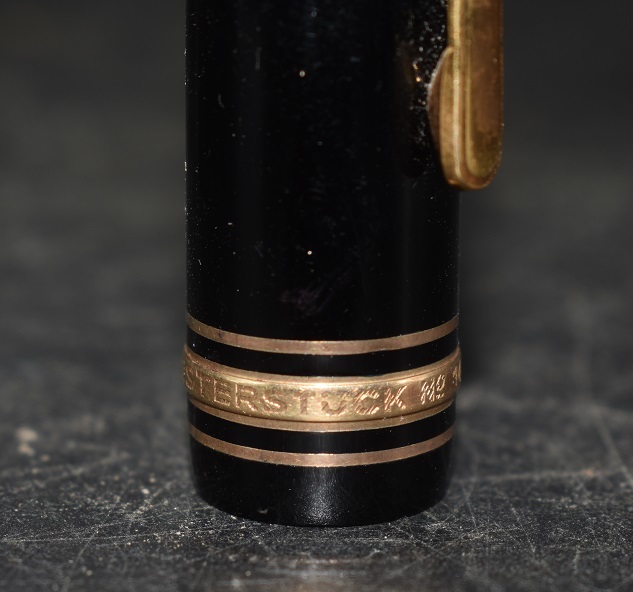A4-21 モンブラン 万年筆 ペン先 4810 14C 585 刻印 Mont Blanc 筆記
