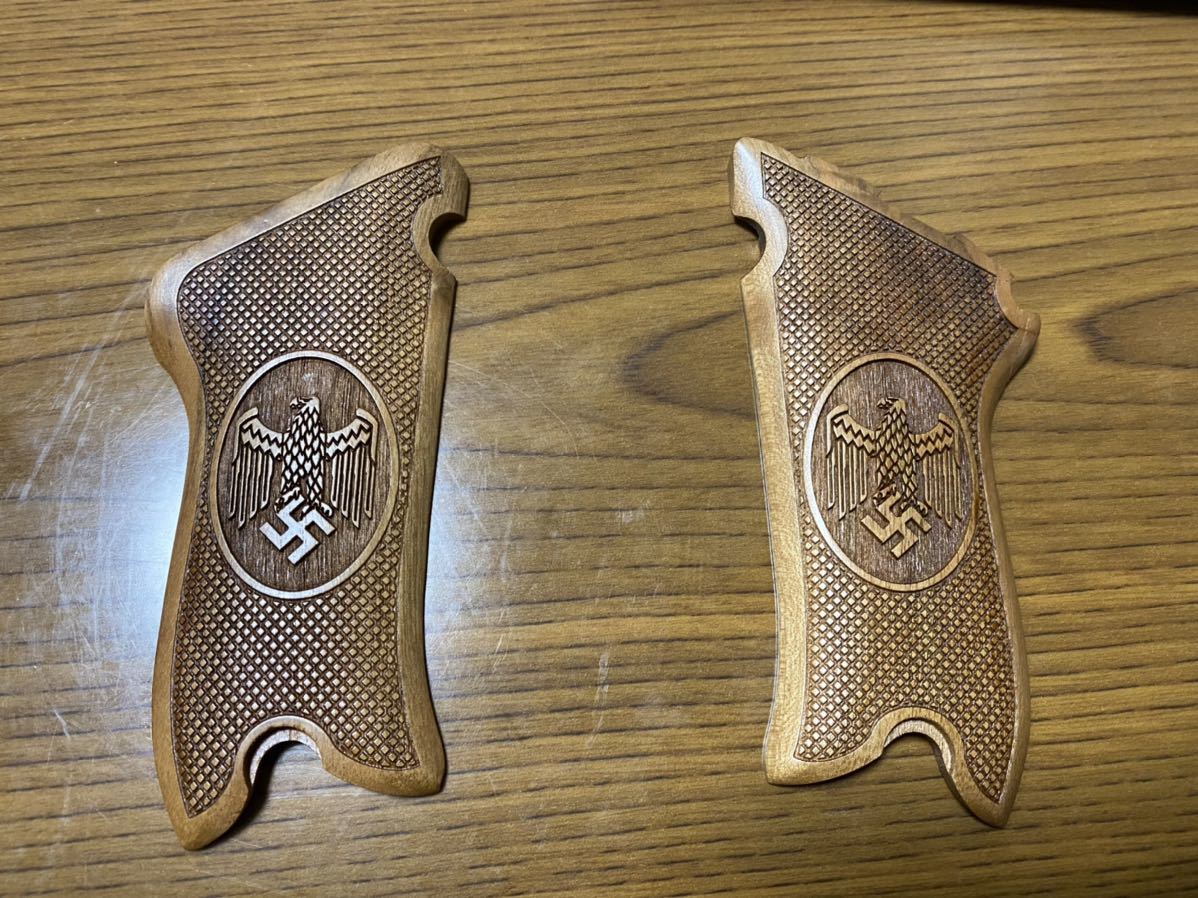 ルガーp08 グリップ 木製 実物 実銃用 ナチス 鍵十字 タナカ マルシン ガスガン モデルガン パーツ 売買されたオークション情報 Yahooの商品情報をアーカイブ公開 オークファン Aucfan Com