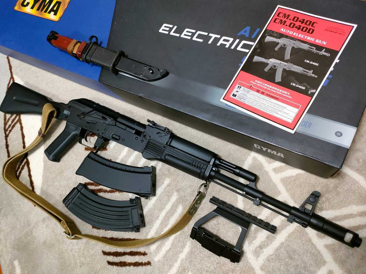 大得価，品質保証 AK74M/AK103 タクティカルセレクター ロシア軍スリング サイドレールマウント バヨネット ワッペン付(電動ガン)｜売買されたオークション情報、yahooの商品情報をアーカイブ公開 - オークファ 電動ガン
