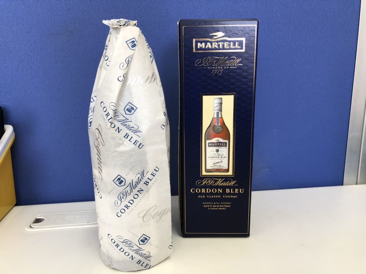 MARTELL CORDON BLEU マーテル コルドンブルー 箱付 MARTELL マーテル CORDON BLUE コルドンブルー OLD CLASSIC COGNAC
