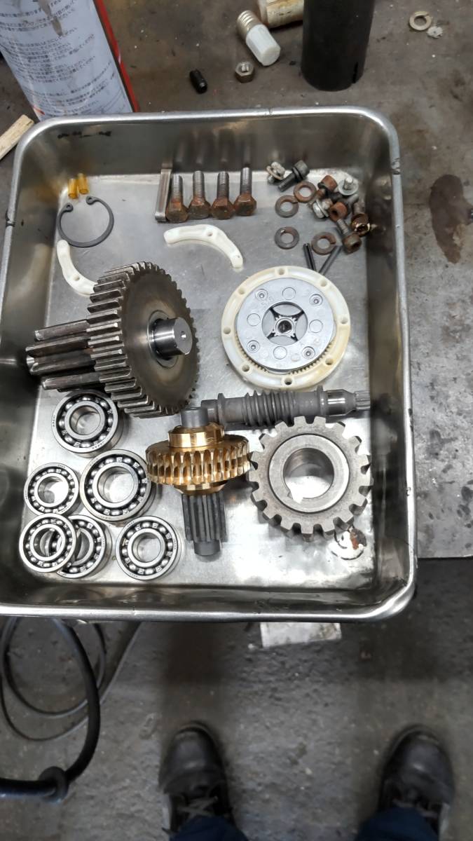 クイック・コボレーン・田村減速機・25L・自動シート・コボレーンモーター