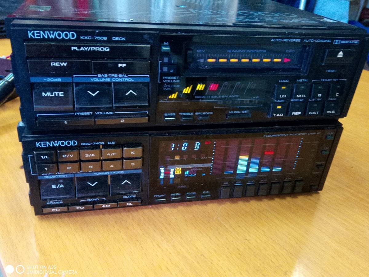 KENWOOD KXC-7508 KGC-7408 本体セット KENWOOD KXC-7508 KGC-7408 KAC-5208 カセットデッキ - Yahoo