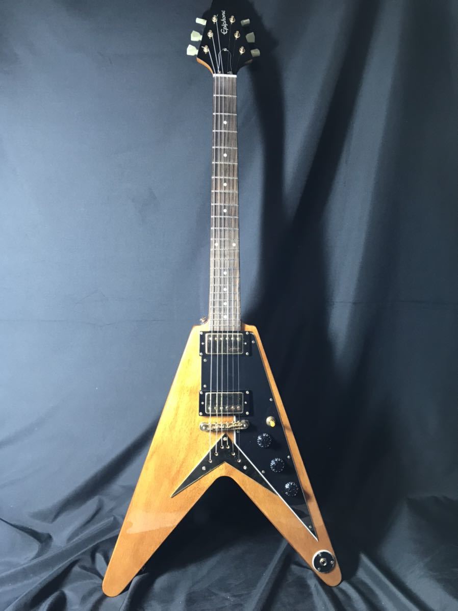 Epiphone korina flying v 58 フライングv エピフォン Epiphone Korina V Launches Reviews Case