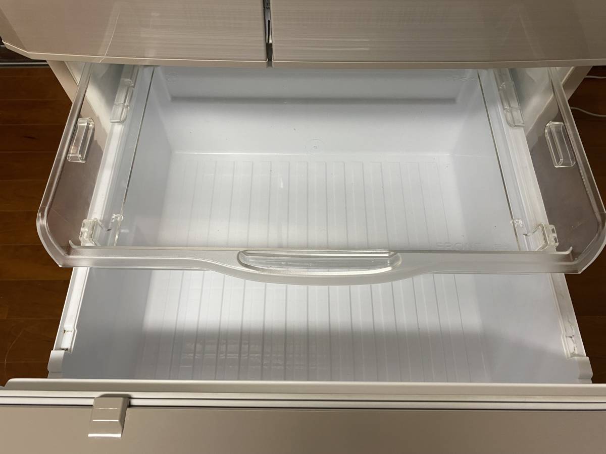 三菱 冷蔵庫 MITSUBISHI MR-B42Y-F 2015年製 420L 5ドア 幅60cm 省エネ 