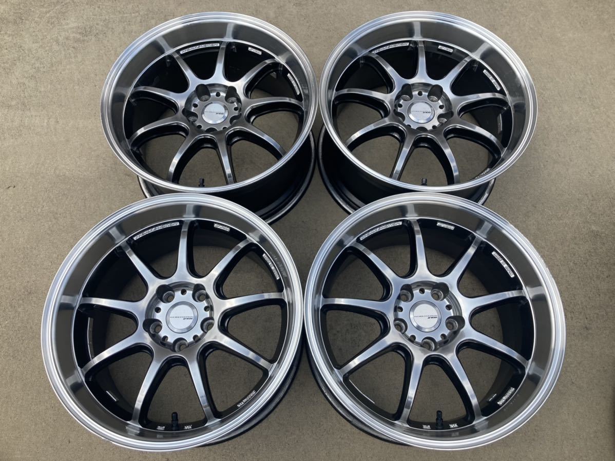 18インチ 9.5j work emotion d9r（中古】 WORKエモーションD9R 18 