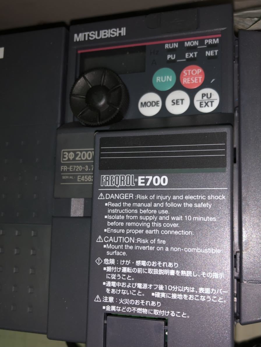 定番人気，HOT MITSUBISHI/三菱電機 FR-E720-3.7K インバーター(インバーター発電機)｜売買されたオークション情報、yahooの商品情報をアーカイブ公開 - オークファン インバーター発電機