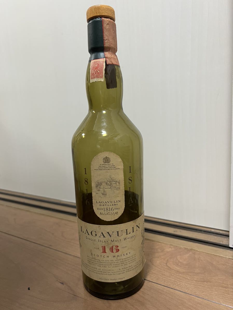 空瓶】LAGAVULIN ラガヴーリン16年 ホワイトホース ディスティラリーズ 