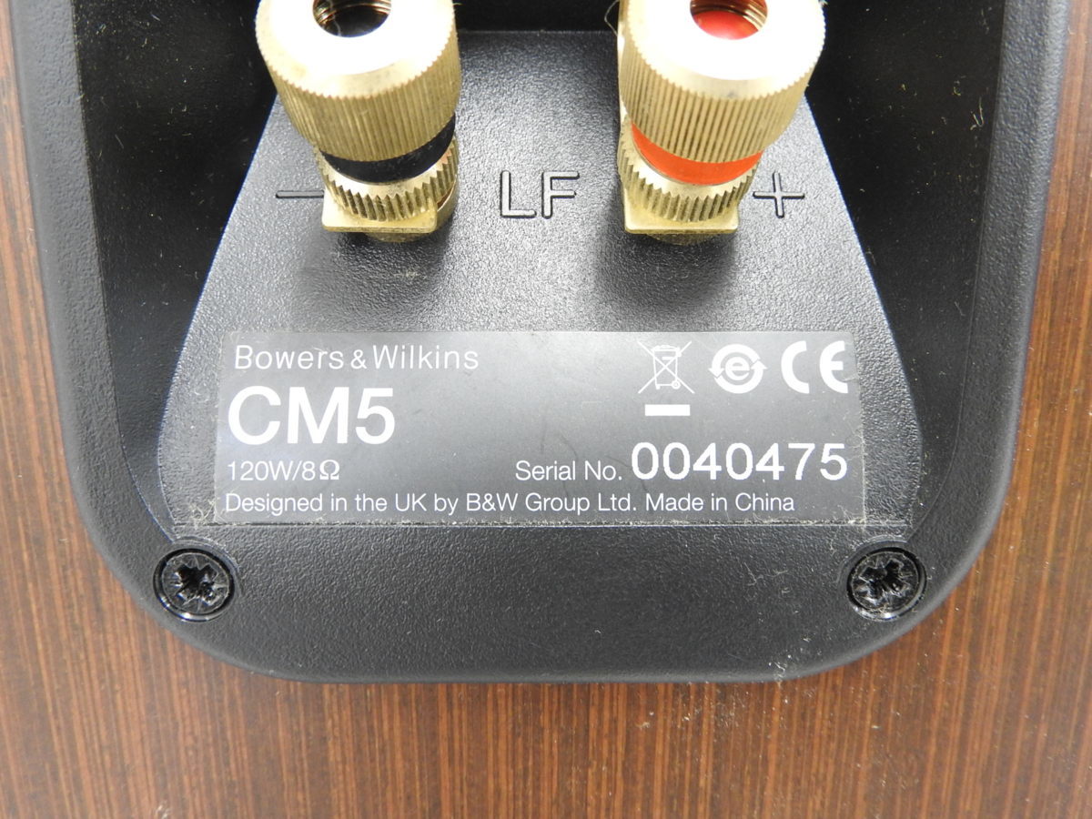 B&W ⁄ CM5 アバックWEB-SHOP 中古B&W CM5(B)コード01-10956 