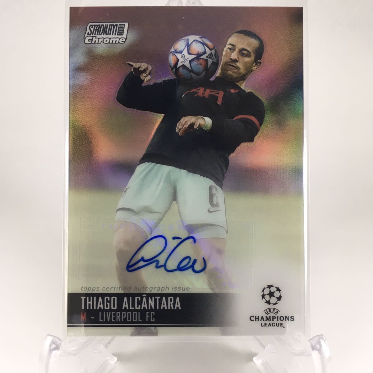 1円スタート☆直筆サイン☆チアゴ・アルカンタラ☆ THIAGO ALCANTARA