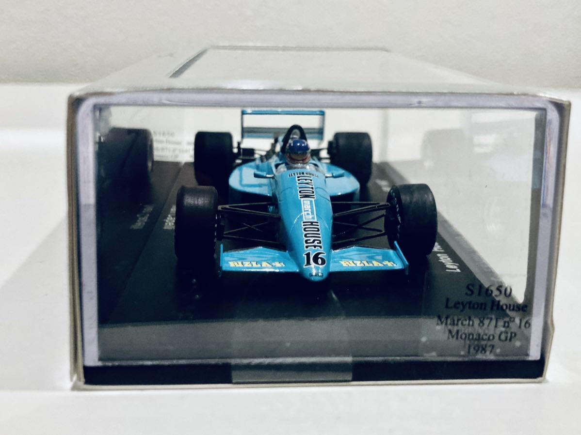 スパーク レイトンハウス マーチ871 1987 モナコGP I.カペリ 激