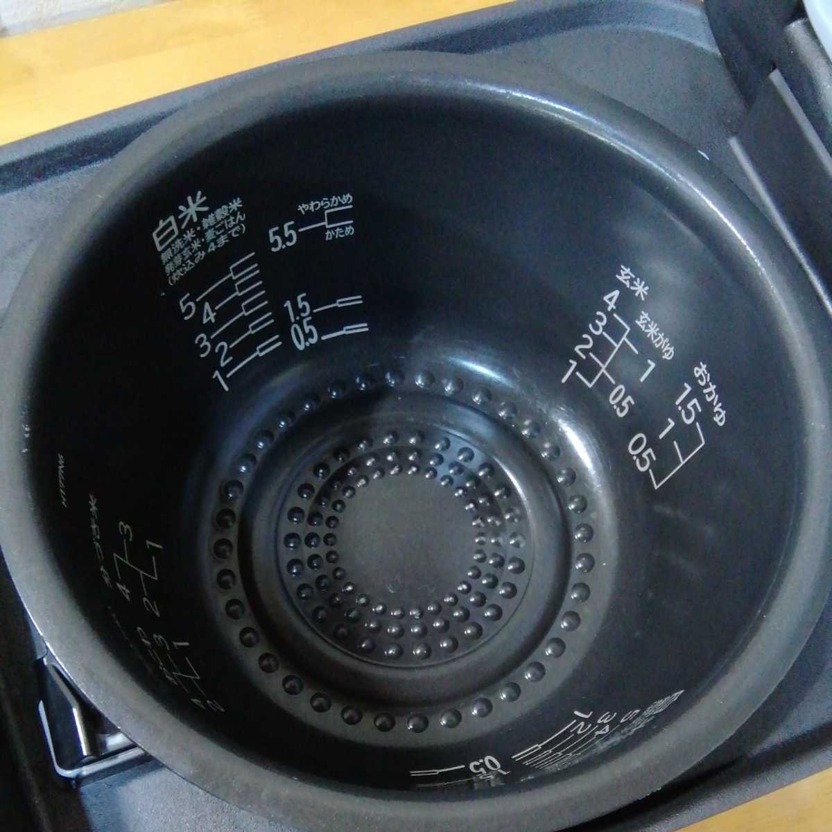 ★美品【HITACHI IH炊飯器】ふっくら御膳　圧力&スチーム　5.5合炊き《RZ-TS104M》ルビーレッド　炊飯器　ジャー　◆中古品　●21年製　 ふっくら御膳 日立 炊飯器 HM日立 圧力＆スチーム&frasl;5.5合炊 価格.com