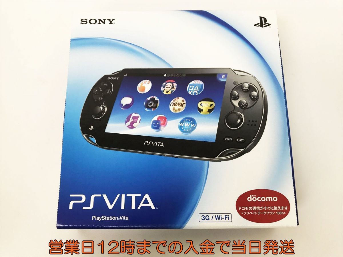 新品 希少 PSVITA 本体 ブラック 3G/Wi-Fiモデル SONY PlayStation