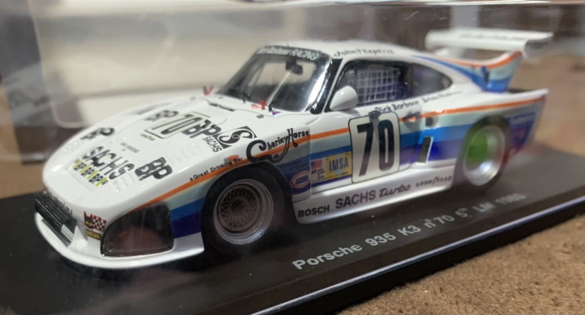 1/43 スパーク ポルシェ 935 K3 LM 5th 1980 #70 S2045 spark porsche