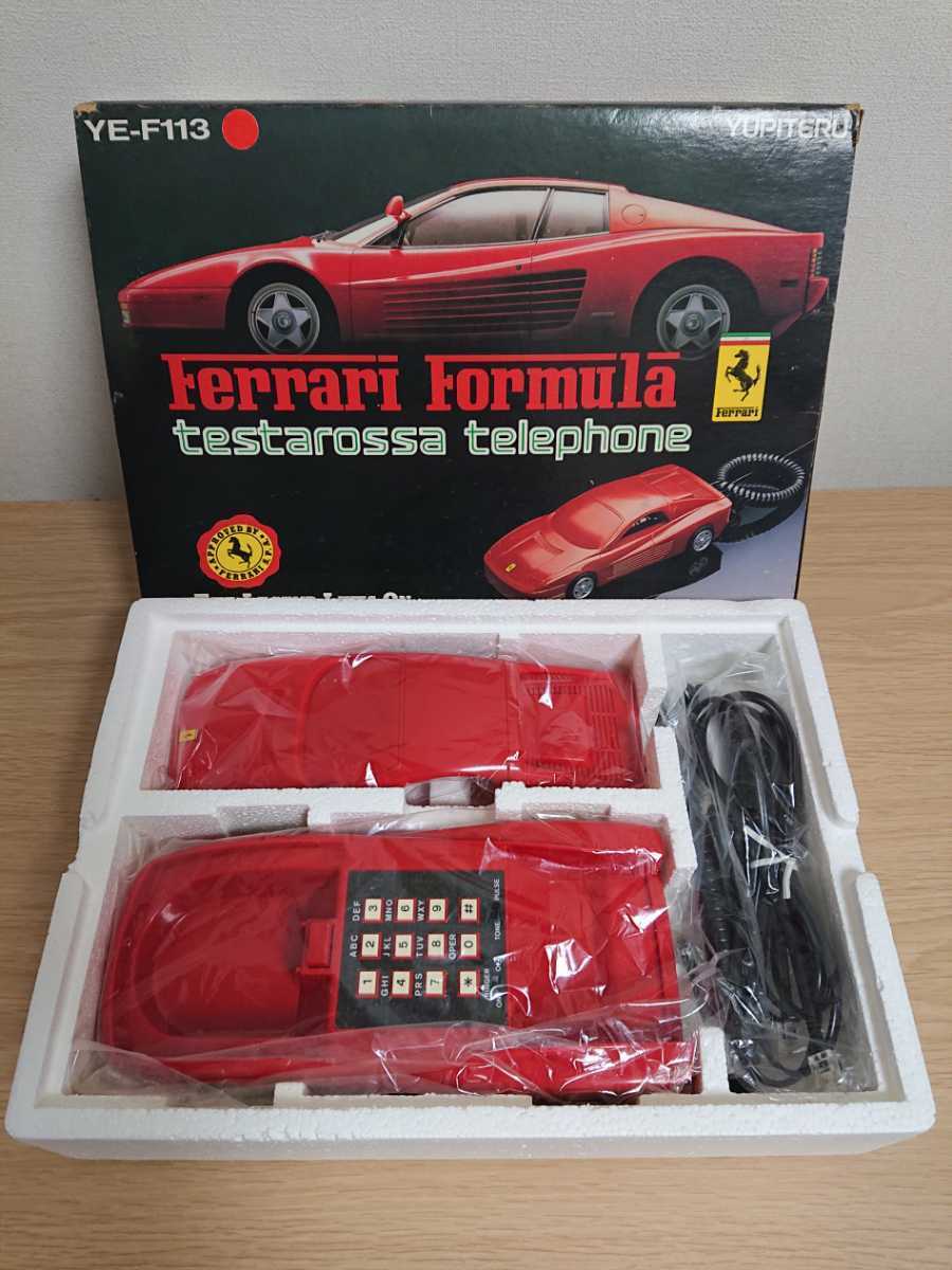 昭和レトロ 飾り物 コレクション YUPITERU Ferrari Formula testarossa 