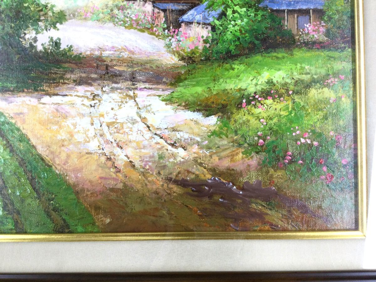 向井潤吉 絵画 乗鞍岳 風景画 油絵 油彩 F6号 直筆 サイン入り Yahoo