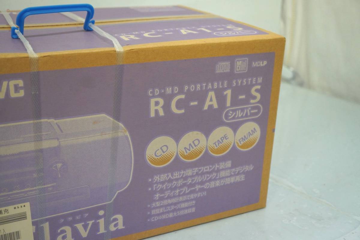 4-14 未開封 未使用 Victor JVC Clavia RC-A1-S CD MD カセット