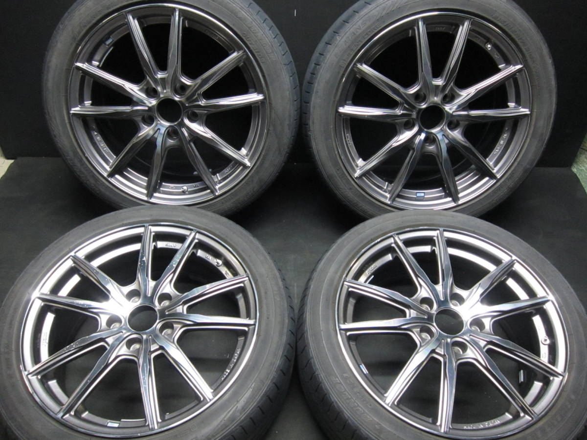 ★☆ weds LEONIS AMF ダンロップ 215/45R17 ノア ヴォクシー ステップワゴン アクセラ PCD114.3/+47 ウェッズ レオニス #19778 ☆★ LEONIS Weds NAVIA ③1本215&frasl;45R17夏タイヤホイール4本セットダンロップ MV Yahoo