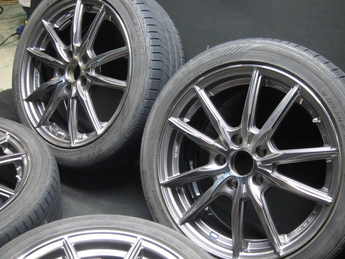 ★☆ weds LEONIS AMF ダンロップ 215/45R17 ノア ヴォクシー ステップワゴン アクセラ PCD114.3/+47 ウェッズ レオニス #19778 ☆★ LEONIS Weds NAVIA ③1本215&frasl;45R17夏タイヤホイール4本セットダンロップ MV Yahoo