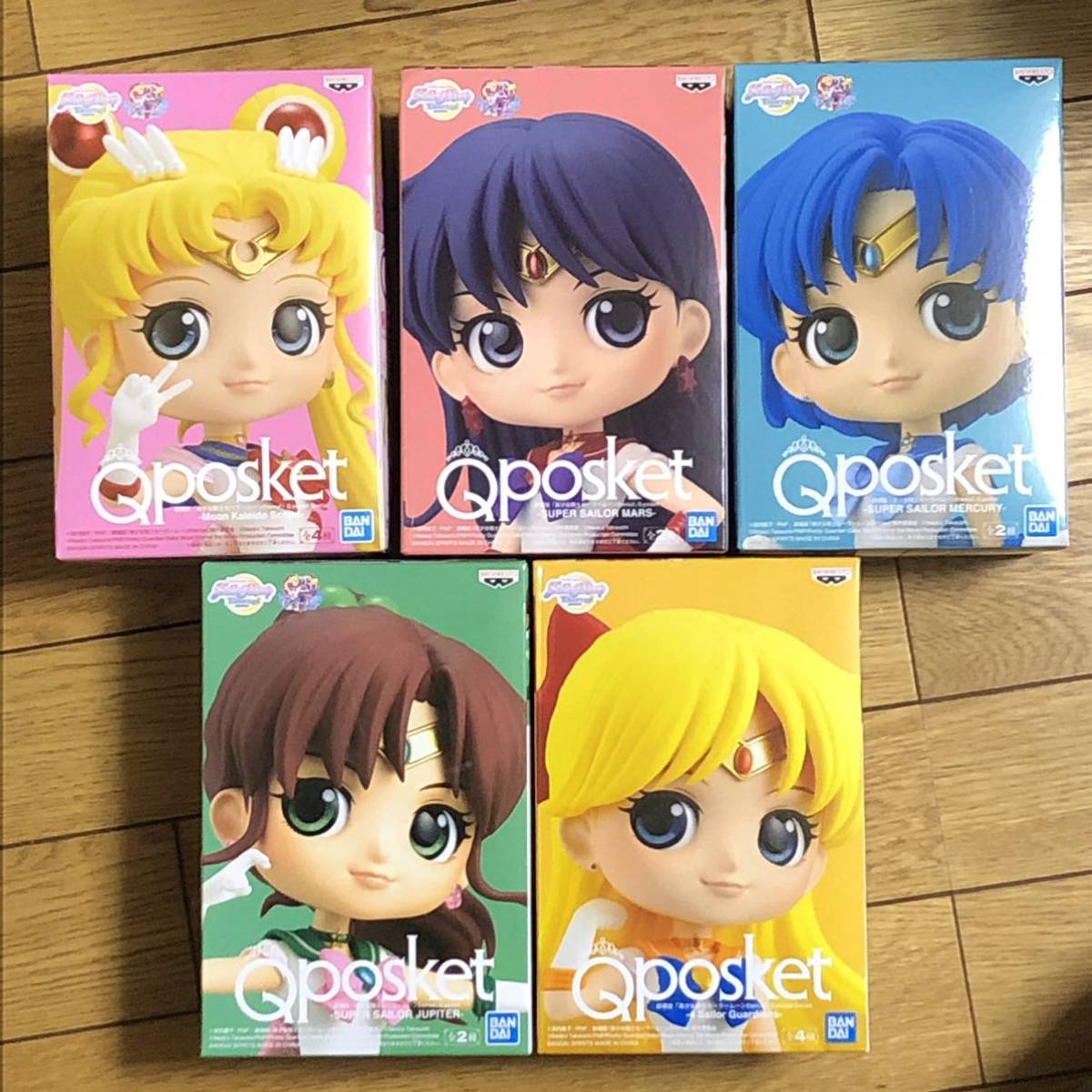 低価，豊富な Qposket セーラームーン 5種セット ムーンマーズマーキュリージュピターヴィーナス フィギュア(その他)｜売買されたオークション情報、yahooの商品情報をアーカイブ公開 - オークファン その他