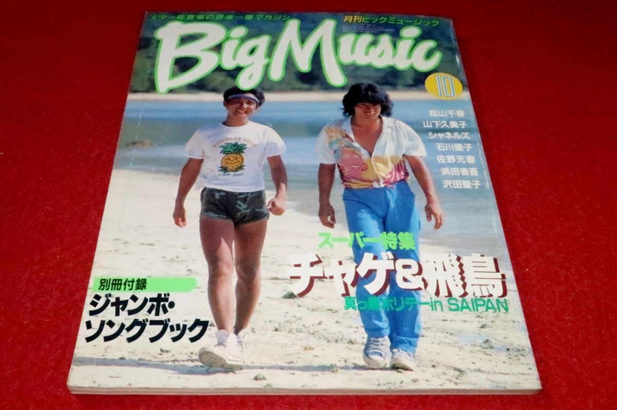 得価，人気セール 0407お2 月刊ビッグミュージック1982/10石川優子/山下久美子/シャネルズ/佐野元春/浜田省吾 山田邦子vsEPO BigMusic 送料180円 ゆ60(その他)｜売買されたオークション情報、yahooの商品情報をアーカイ ジャパニーズポップス