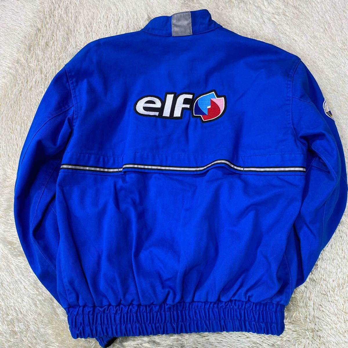 エルフ elf RED BARON レーシングジャケット 300周年記念ブルー