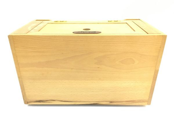 希少！木製 釣り道具箱 Shimizu◇つり用 木箱 仕掛け 浮き 入れ 当時物 