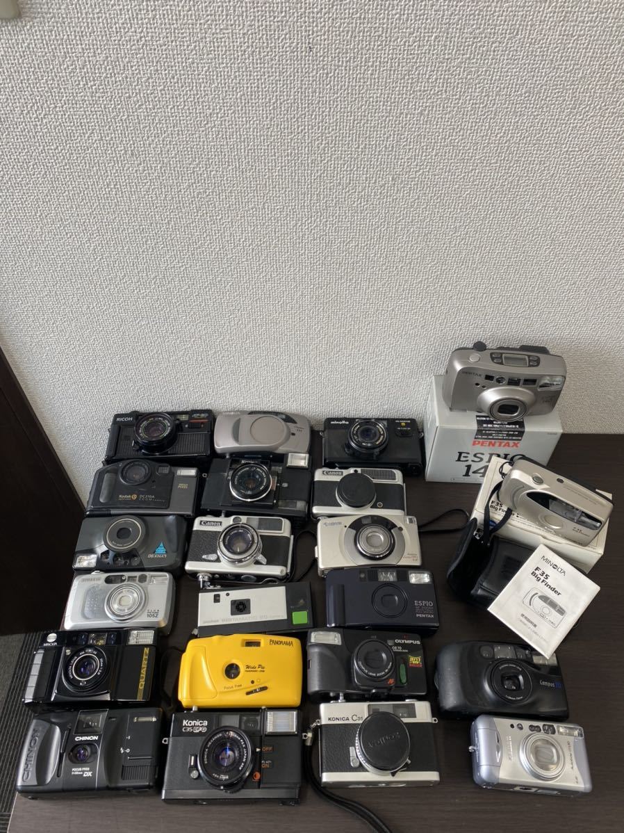 等 PENTAX フィルムカメラ 140M ESPIO P7 コンパクトカメラ フィルム