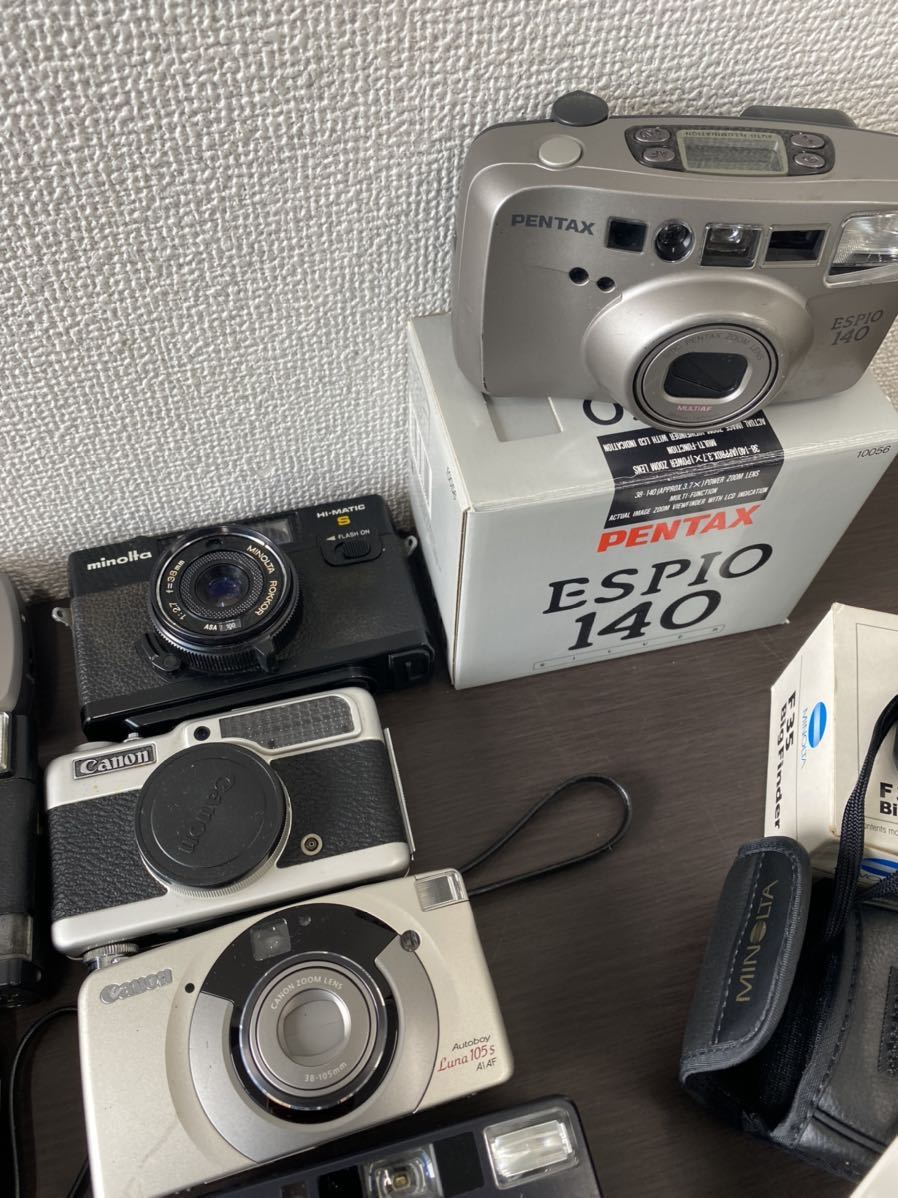 等 PENTAX フィルムカメラ 140M ESPIO P7 コンパクトカメラ フィルム