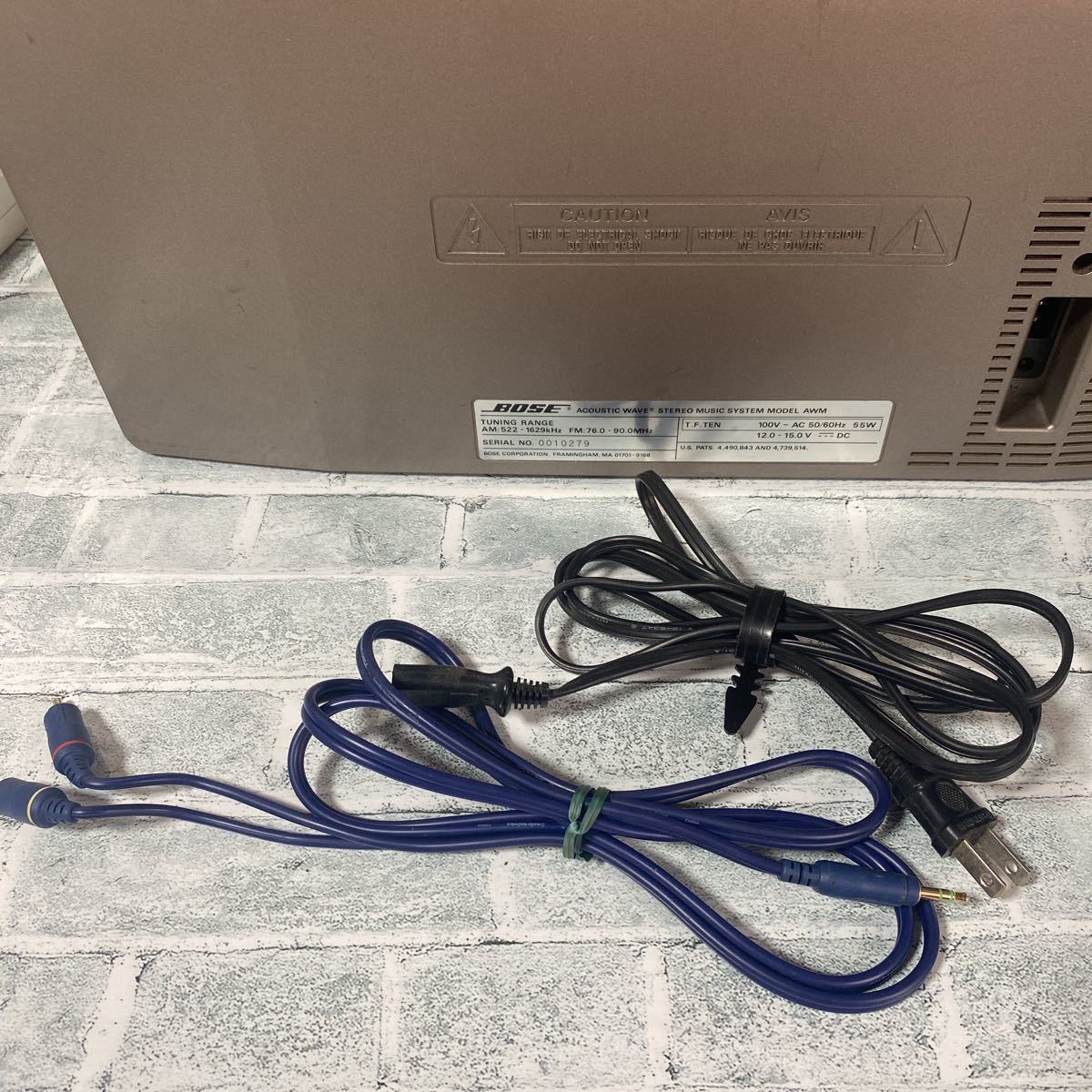BOSE ボーズ VIA CD・MD・ラジオ 希少BOSE FM⁄AM BOSE ボーズ CD/MDラジオ