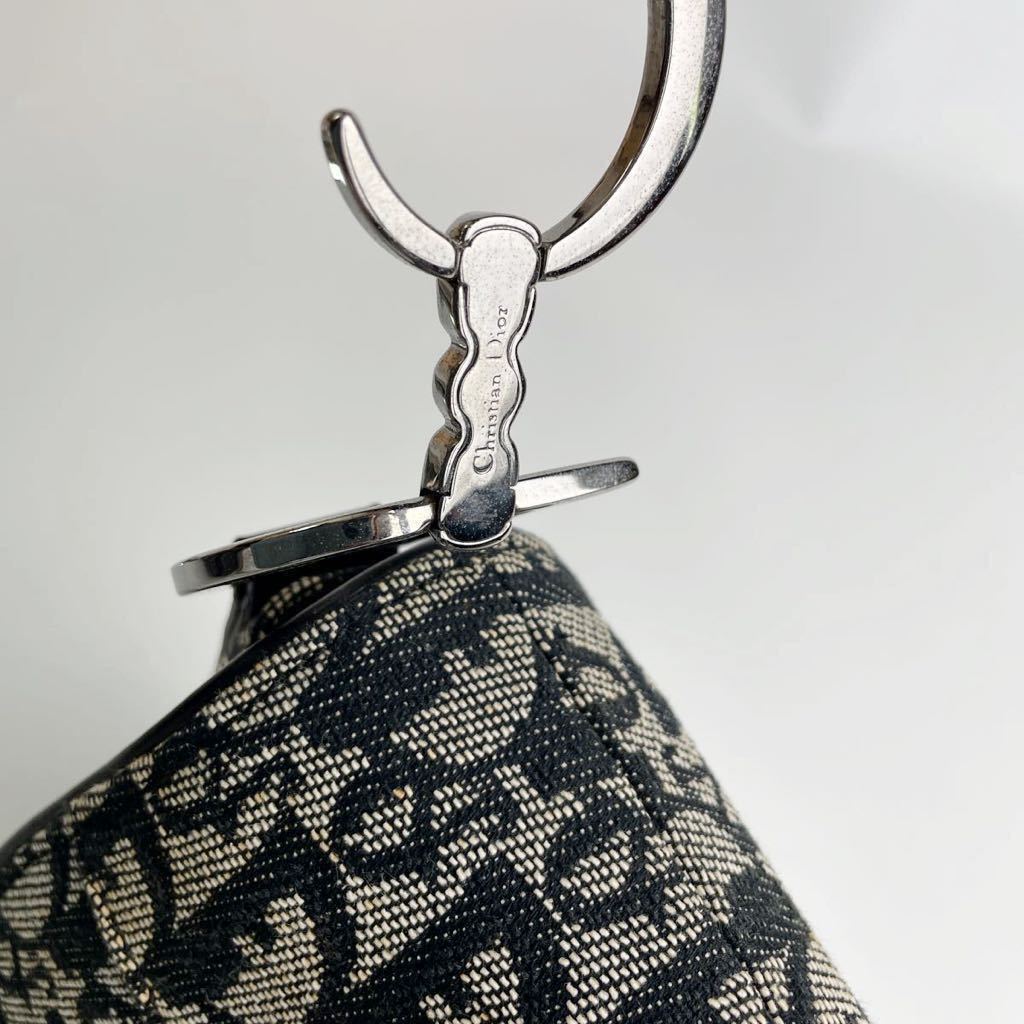 希少 Dior ディオール トロッター サドル D金具 長財布 キャンバス 希少 Dior ディオール トロッター サドル D金具 長財布 キャンバス