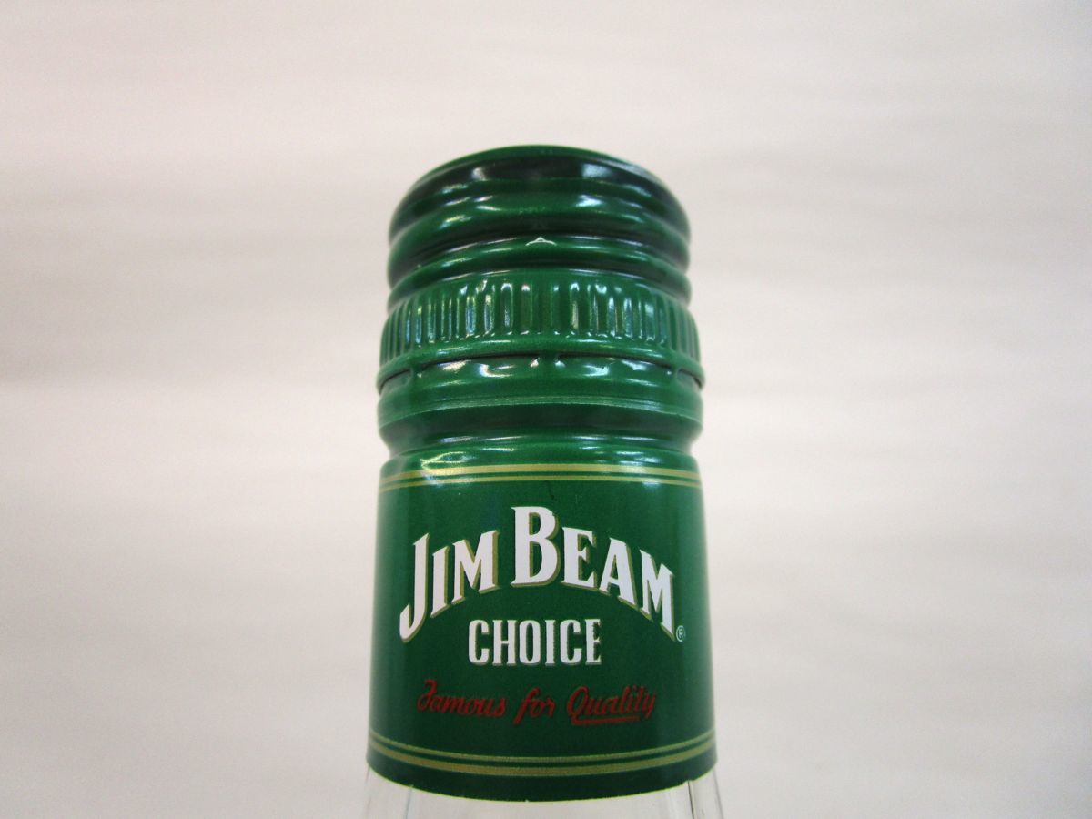 古酒 未開栓 JIM BEAM ジム ビーム CHOICE チョイス 5年 BOURBON