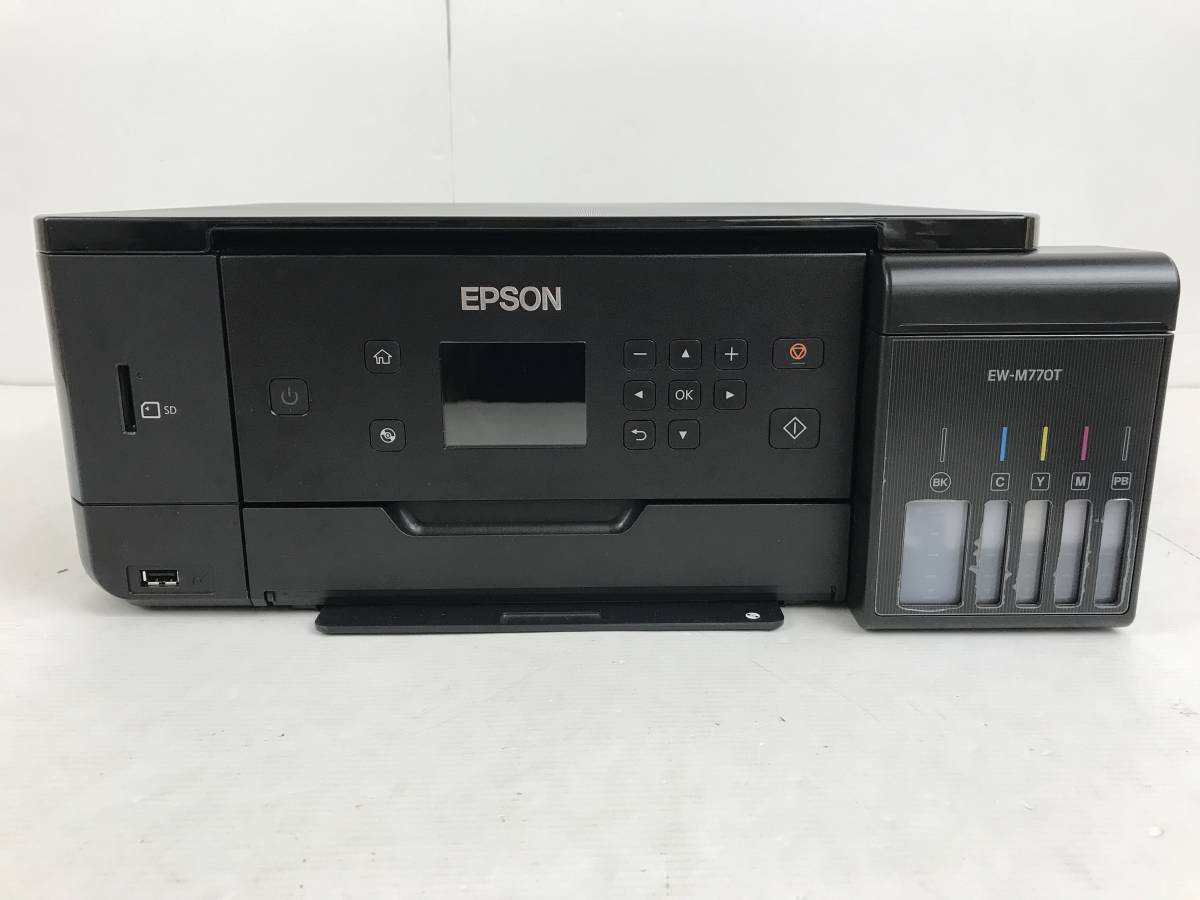 EPSON EW-M770T エコタンク搭載モデル エプソン純正インクボトル付き