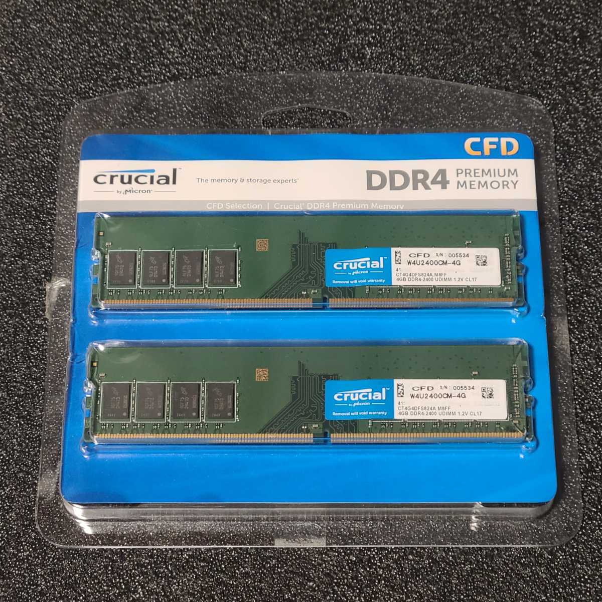 PC4-21300U(DDR4-2666)-16GB×2枚☆合計32GB/ Crucial CFD
