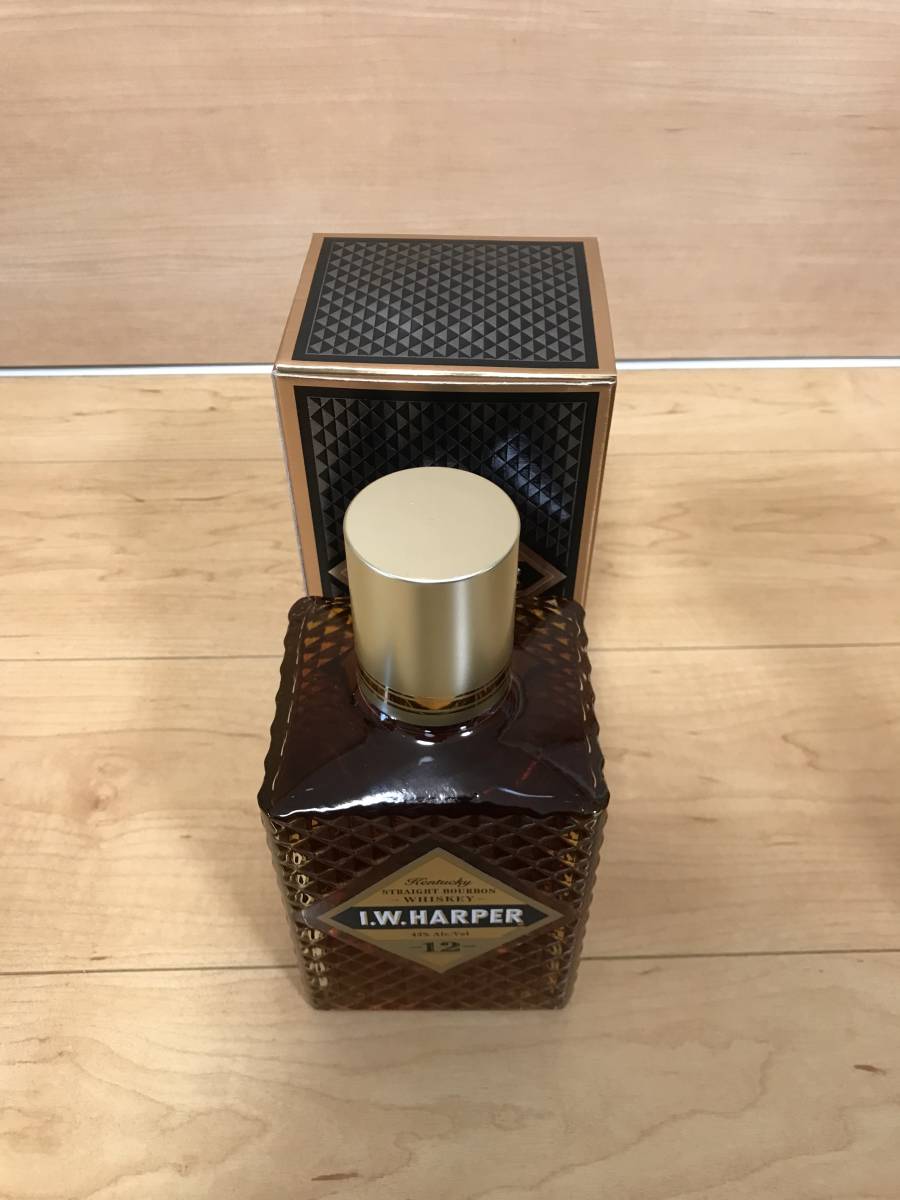 ☆終売 IWハーパー12年 バーボンウイスキー 未開封 箱有 750ml 43％