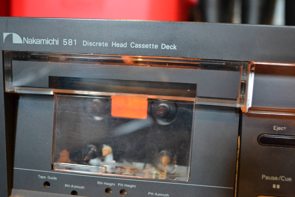 Nakamichi 581 ※トレイ開閉不可 ナカミチ カセットデッキ(一般)｜売買  