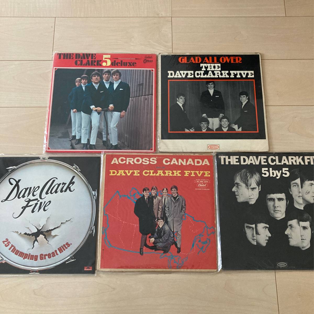 品質保証，新作登場 b051 LP デイヴ クラーク ファイヴ THE DAVE CLARK FIVE 5点セット GLAD ALL OVER /BECAUSE /BITS AND PIECES /OVER AND OVER(その他)｜売買されたオークション情報、yahooの商品情報をアーカイブ公開 - オークファン D