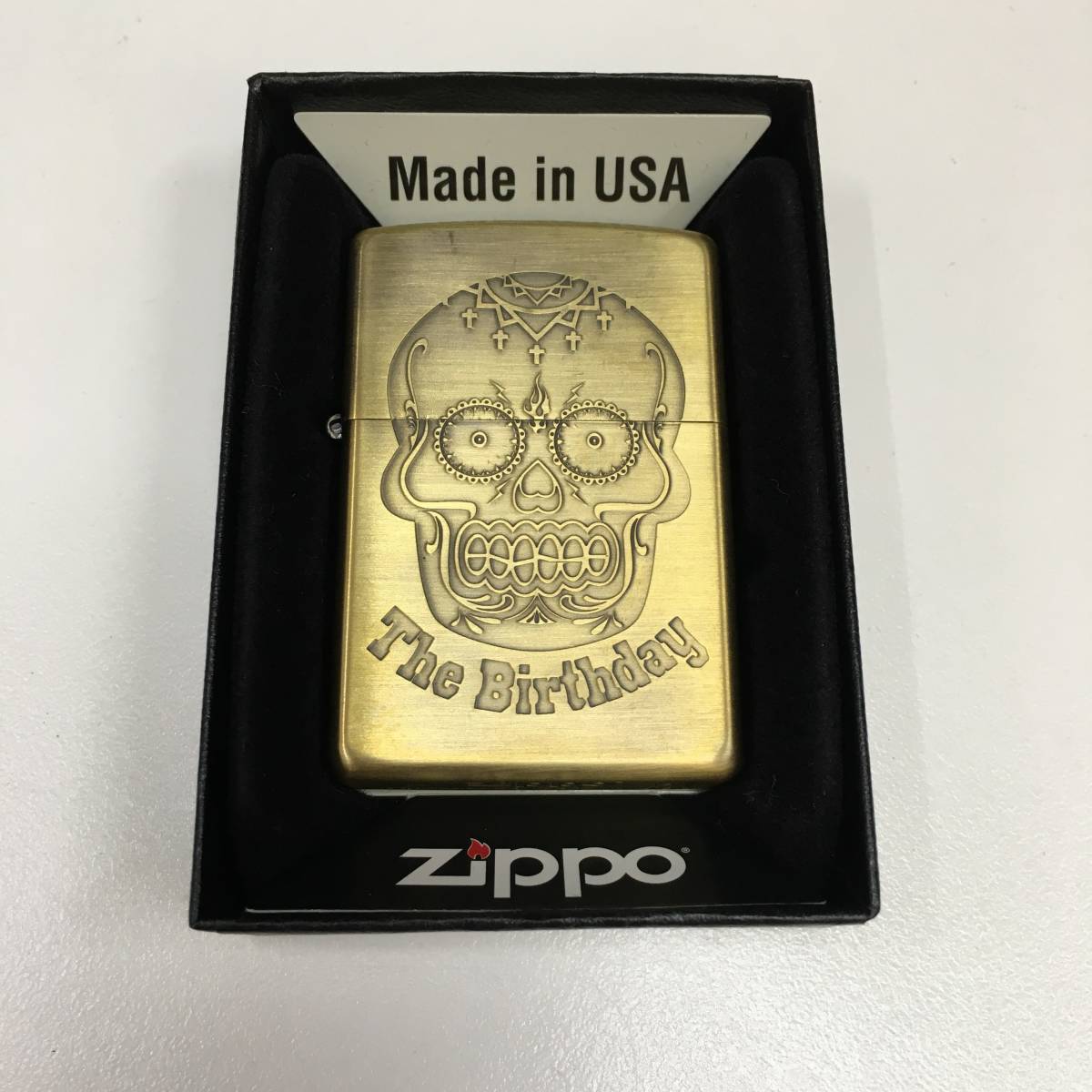  古２１２６ Zippo ジッポ ライター The Birthday シリアルNo.193 未着火 箱あり(その他)｜売買されたオークション情報、yahooの商品情報をアーカイブ公開 - オークファン Zippo