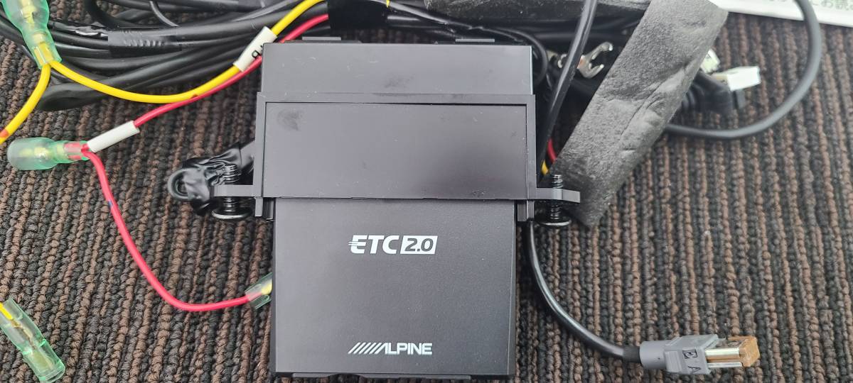 光ビーコンレシーバー付 ALPINE アルパインETC2.0ユニット HCE-B110V