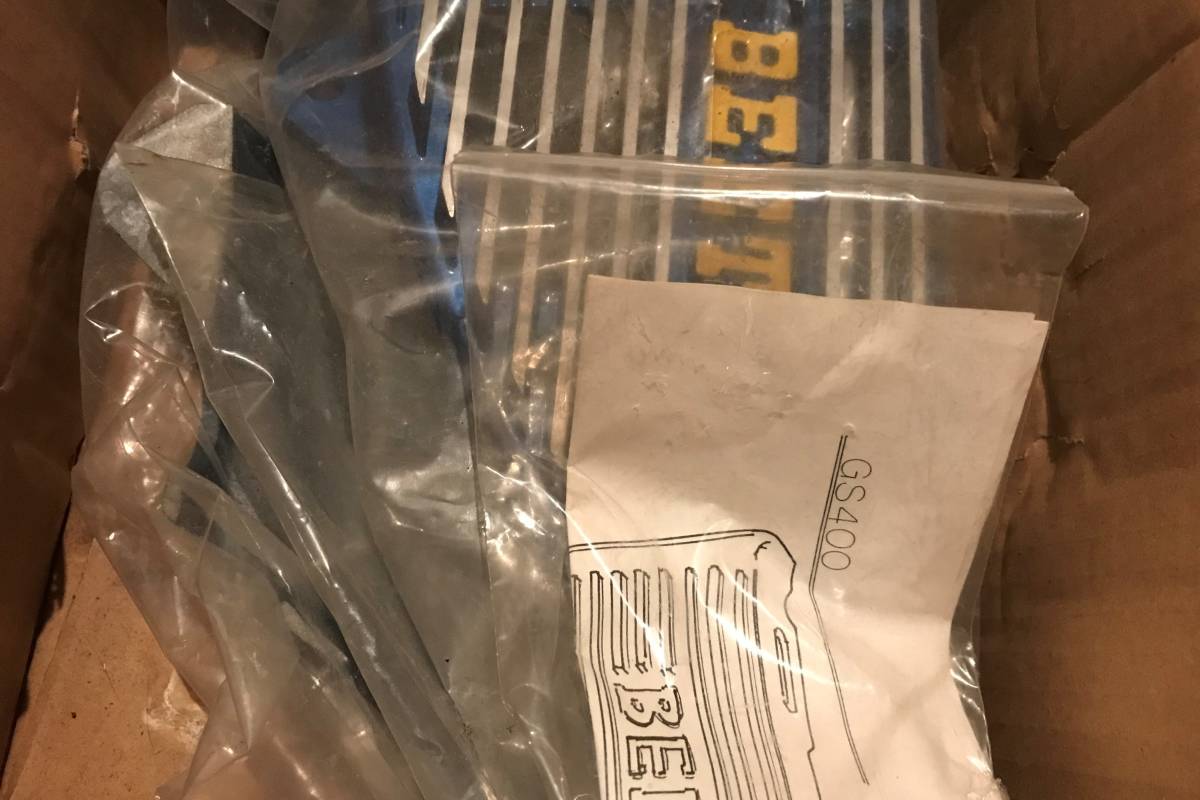 スズキGS400 当時物BEETアルフィンカバー新品未使用 本物です。(スズキ 