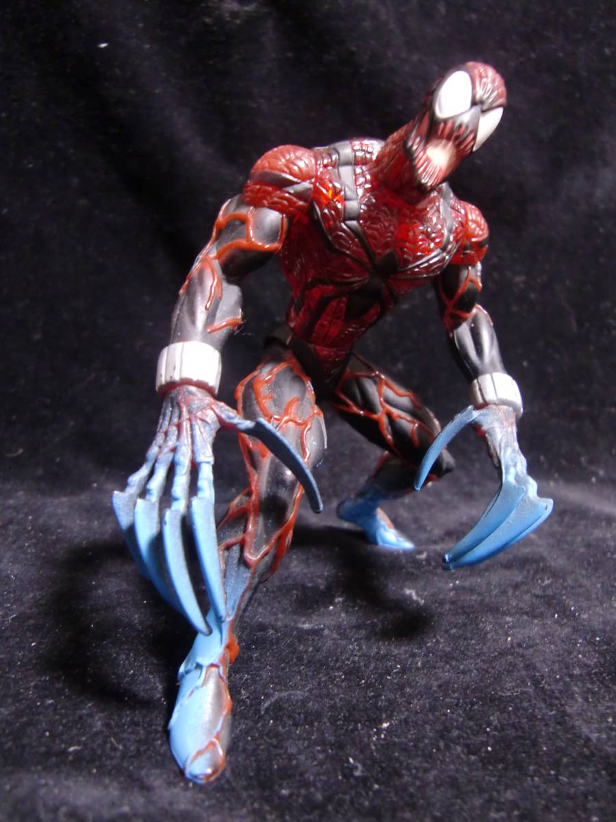 未開封 トイビズ スパイダーマン ヴェノム スパイダー・カーネイジ フィギュア 絶版! トイビズ 6インチ ヴェノムシリーズ スパイダーカーネイジ