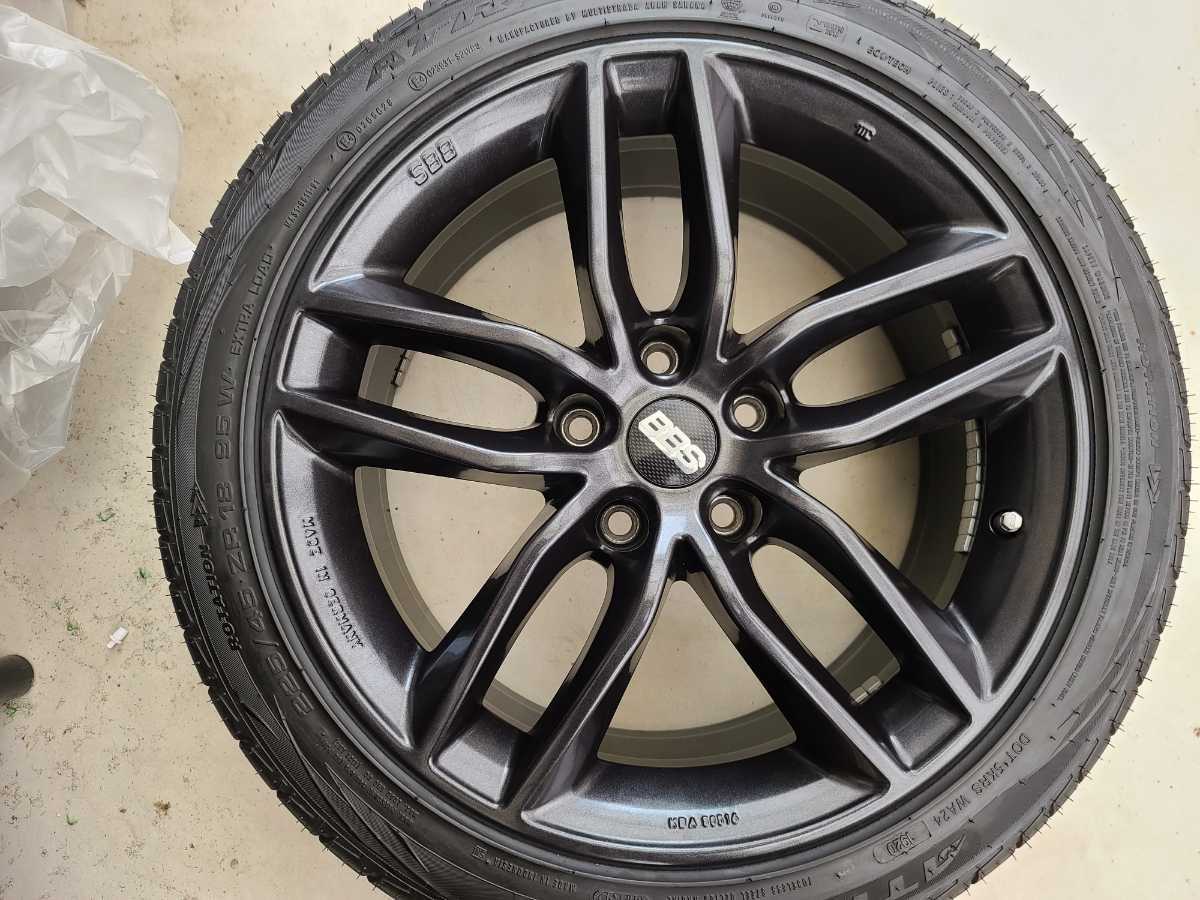 BBSアルミホイールタイヤ4本セット BMW BBS 5シリーズ F10 F11 X1 E84 