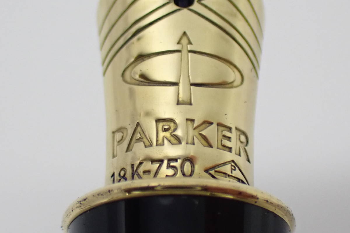 67140 PARKER SONNET FRANCE U パーカー ソネット 万年筆 MD925格子