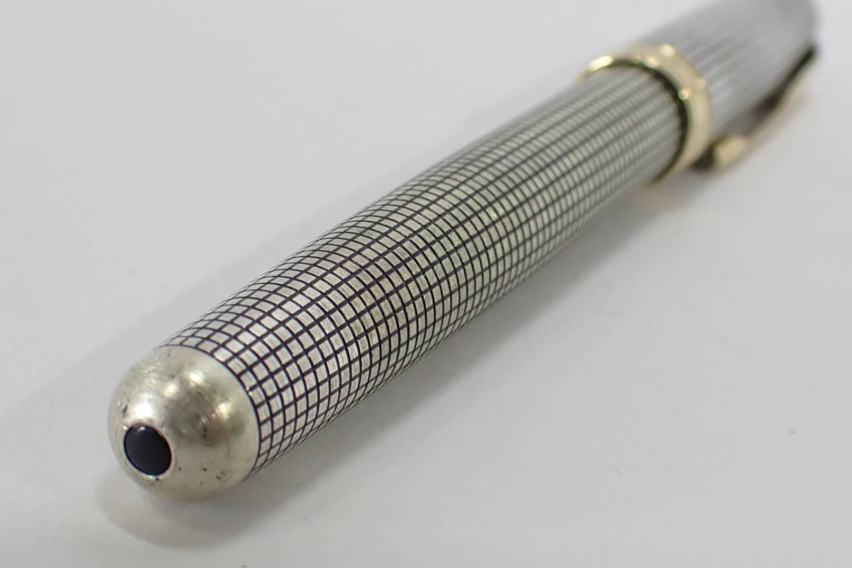 67140 PARKER SONNET FRANCE U パーカー ソネット 万年筆 MD925格子