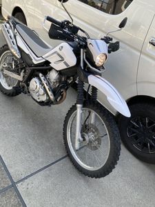 セロー タンク DG11J キャブ車 トリッカー（セロー250純正マフラーの 