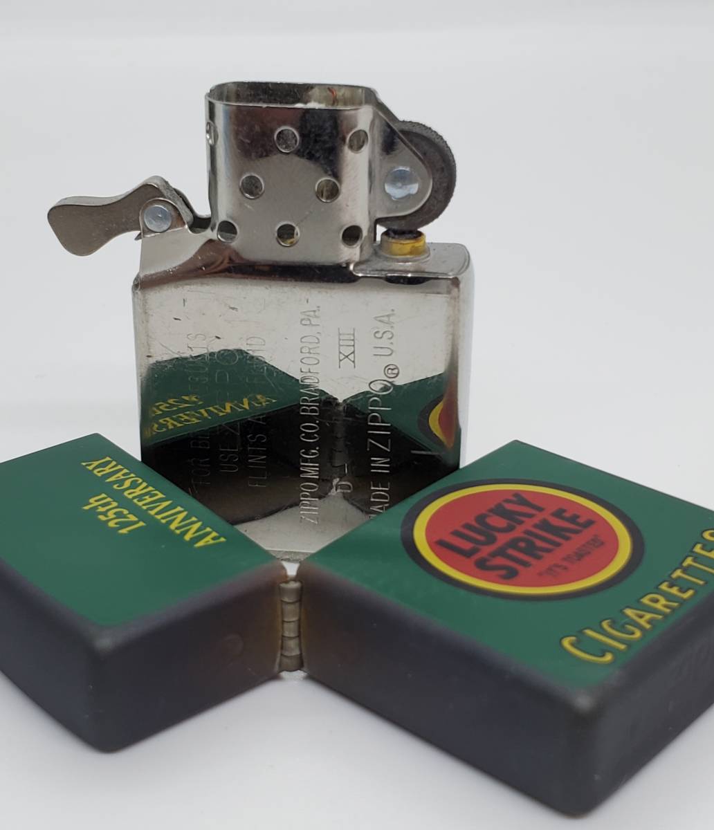 ラッキーストライク LUCKY STRIKE ZIPPO ジッポー ジッポ zippo 超希少Zippo limited ラッキー 公式通販 新品未使用 新品同様&frasl;1円 ラッキーストライクLUCKY ジッポー&frasl;LUCKY 2005年製